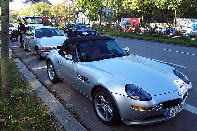 BMW Z8 roadster.