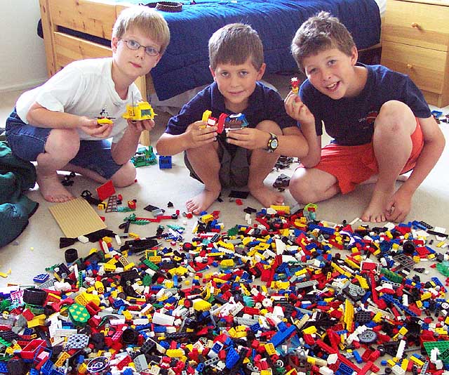 Legos were a favorite activity of mine when growing up.
